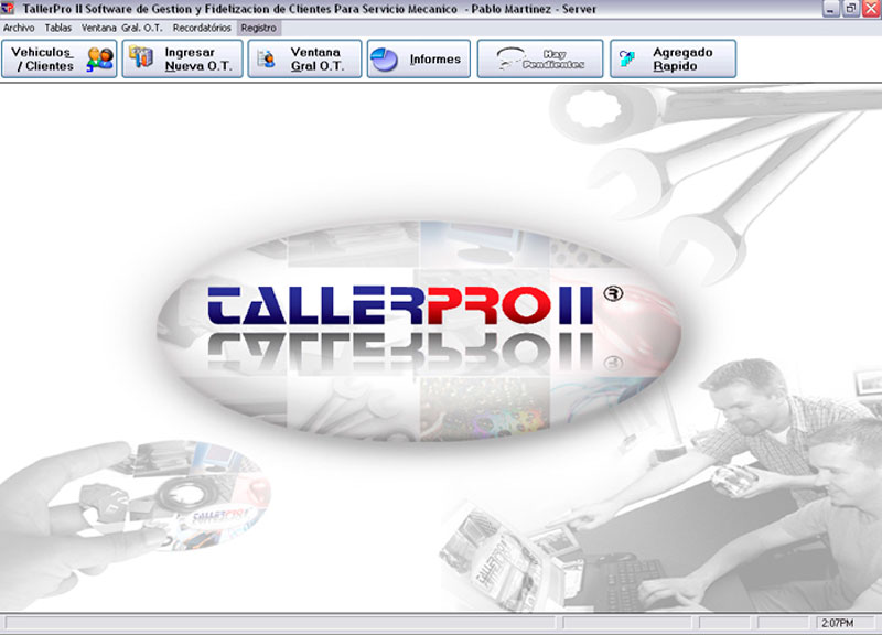 aplicación talleres